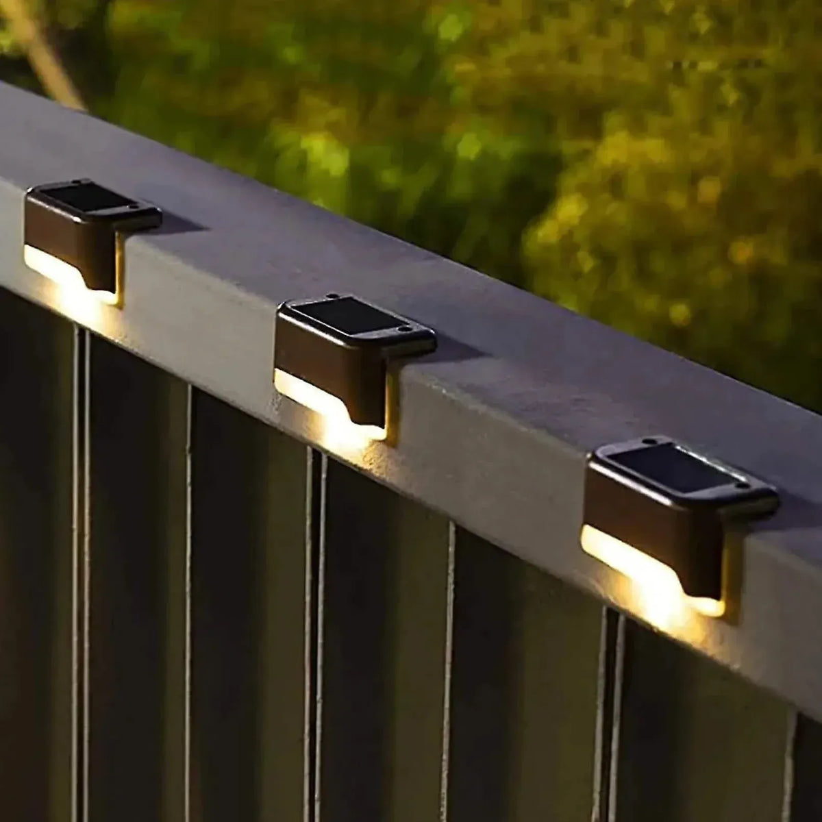 4-Pack: Solar Outdoor Garden Deck Lights - A-1 Thread Vault