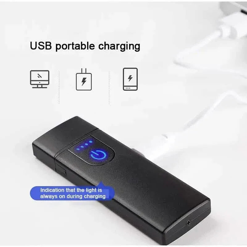 4-Pack: Touch Sensing USB Charging Lighter - A-1 Thread Vault