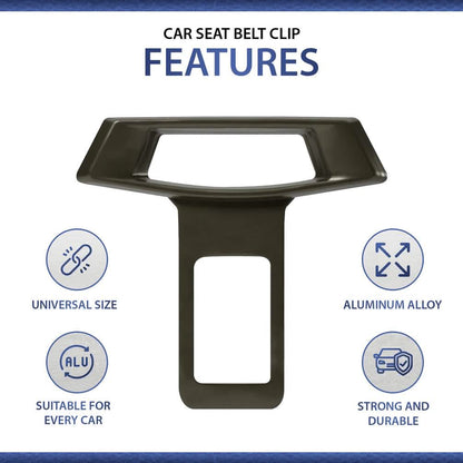 4-Pack: Universal Safety Car Clip Seat Safety Accessories for Most Vehicle, Seat Belts Kit for Cars - A-1 Thread Vault