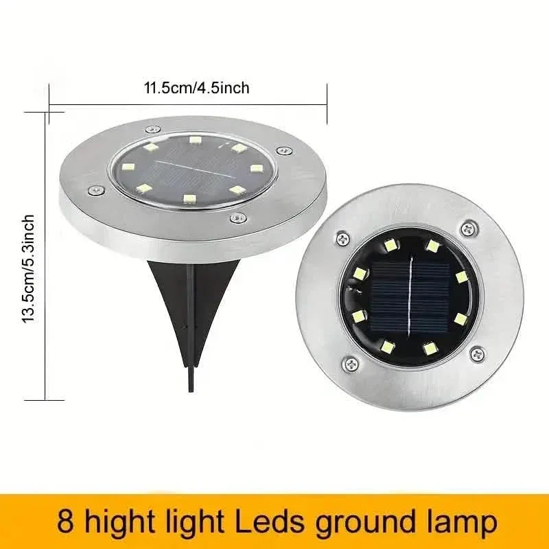 4-Pack: Waterproof Solar Garden Lights - A-1 Thread Vault