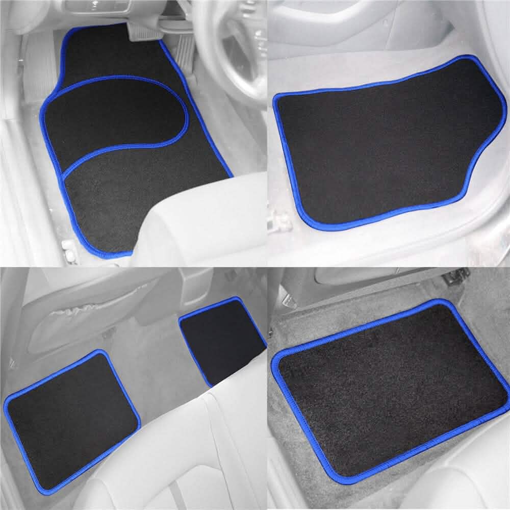 4-Piece: Mod Non-Slip Carpet Floor Mat Set - A-1 Thread Vault