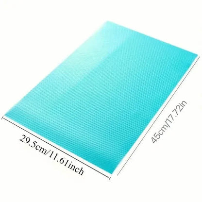 4-Piece Set: High-Quality Refrigerator Liners - Customizable Cabinet Mats - A-1 Thread Vault