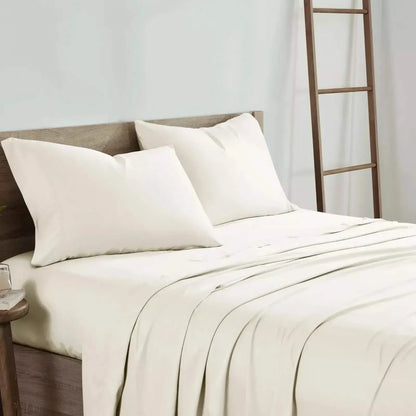 4-Piece Set: Kathy Ireland 300 Thread Count 100% Bamboo Sheet Set - A-1 Thread Vault