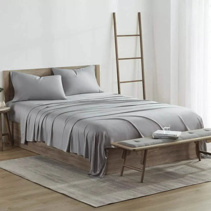 4-Piece Set: Kathy Ireland 300 Thread Count 100% Bamboo Sheet Set - A-1 Thread Vault