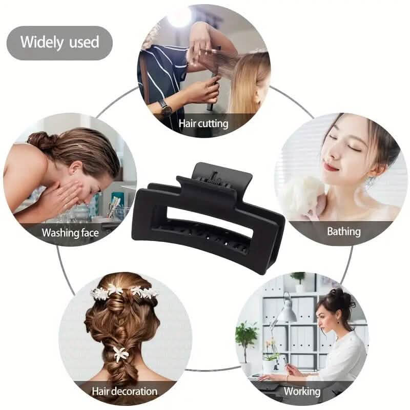 4-Piece: Solid Color Hairpin Clip - A-1 Thread Vault