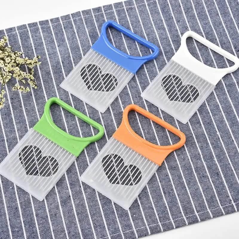 4-Pieces: All-In-One Onion Holder Slicer Set - A-1 Thread Vault