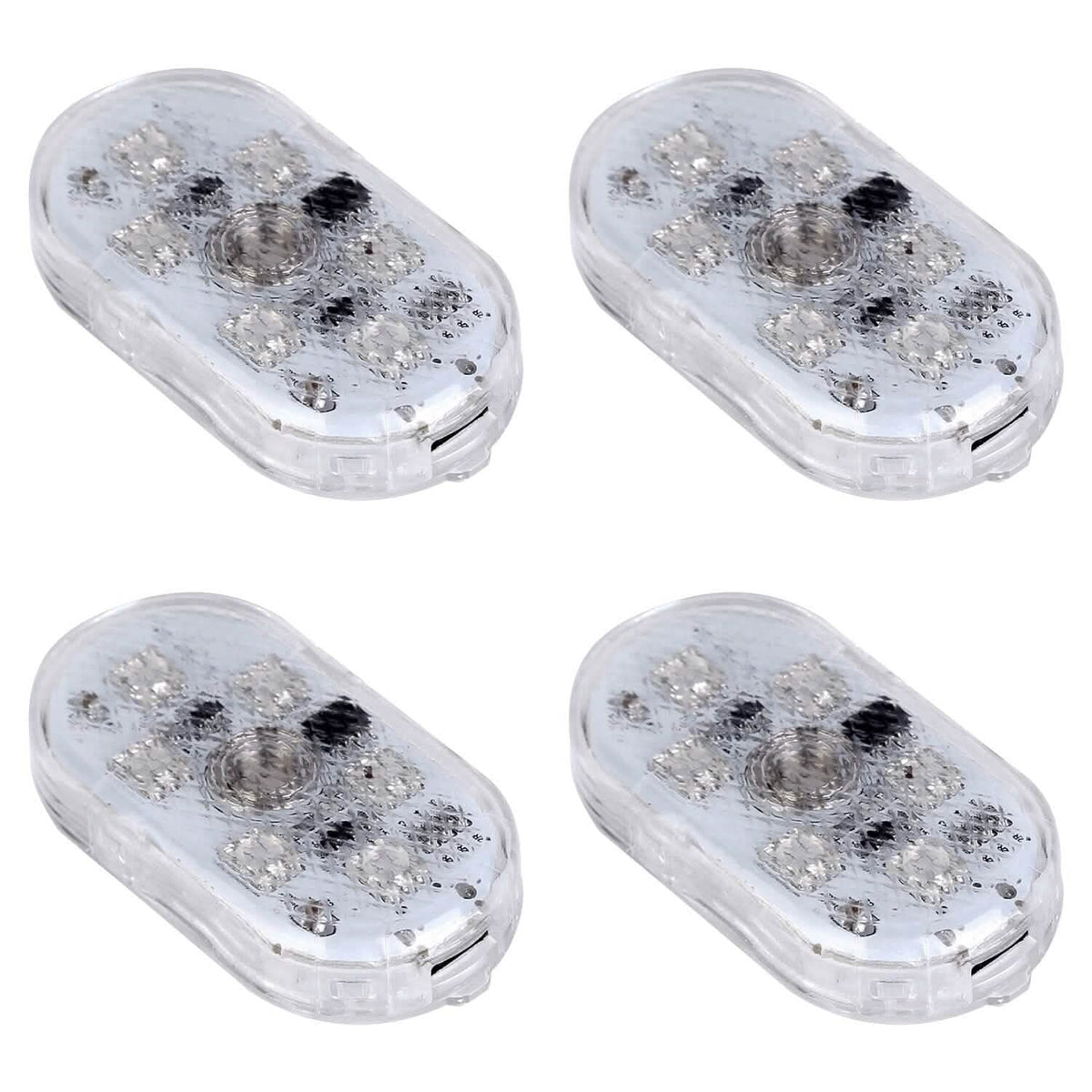 4-Pieces: Cordless Car Interior Light USB Rechargeable - A-1 Thread Vault