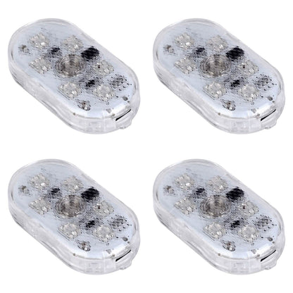 4-Pieces: Cordless Car Interior Light USB Rechargeable - A-1 Thread Vault