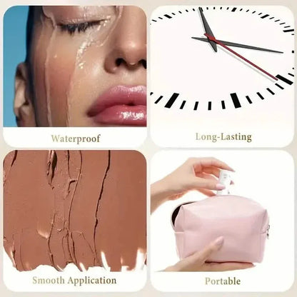 4-Pieces: Ultimate Cream Contour Kit - Seamless Blending Sticks with Highlighter, Blush & Bronzer - A-1 Thread Vault