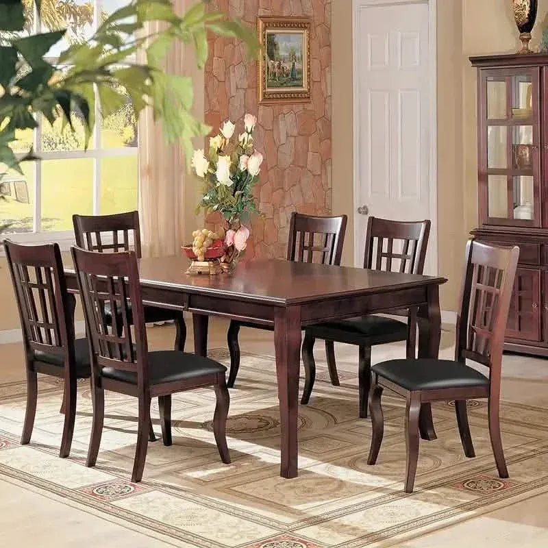 4-Pieces: Waterproof Removable Upholstered Leather Dining Chair Slipcovers - A-1 Thread Vault