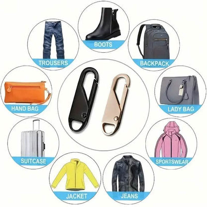 4-Pieces: Zipper Pull Replacements - A-1 Thread Vault