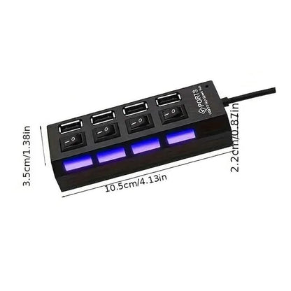 4-Port USB Switch Universal Hub - A-1 Thread Vault