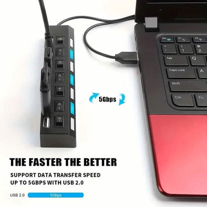 4-Port USB Switch Universal Hub - A-1 Thread Vault