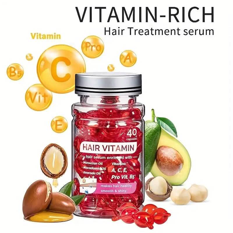 40 Capsules Hair Treatment Serum - A-1 Thread Vault