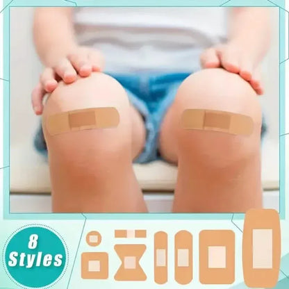 40-Pack: Adhesive Bandages, Assorted Waterproof Breathable Sterile Strips with Non-Stick Pad - A-1 Thread Vault
