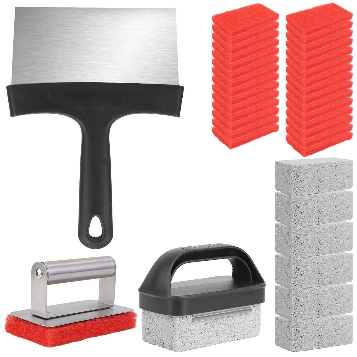 40-Piece: Griddle Cleaning Kit for Blackstone - A-1 Thread Vault