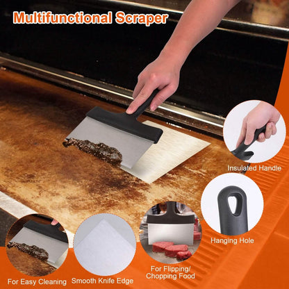 40-Piece: Griddle Cleaning Kit for Blackstone - A-1 Thread Vault