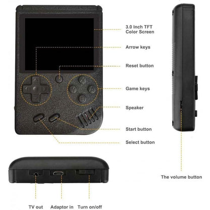400-In-1 Handheld Portable Video Game Console - A-1 Thread Vault