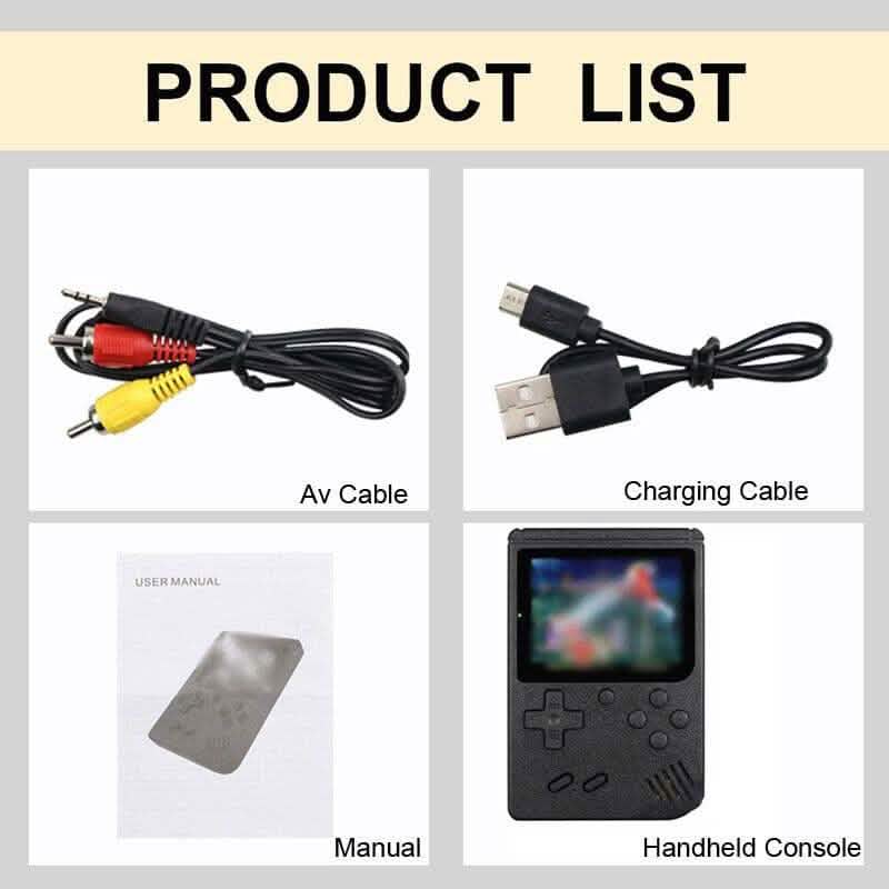 400-In-1 Handheld Portable Video Game Console - A-1 Thread Vault