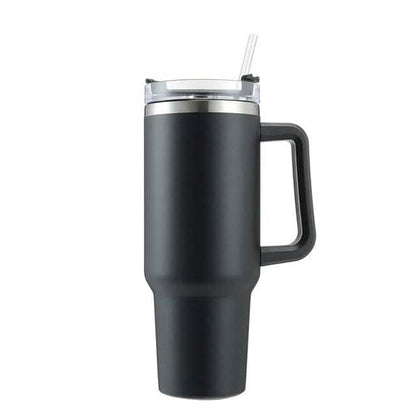 40oz Reusable Vacuum Tumbler with Insulated Double Wall and Cup Handle - A-1 Thread Vault