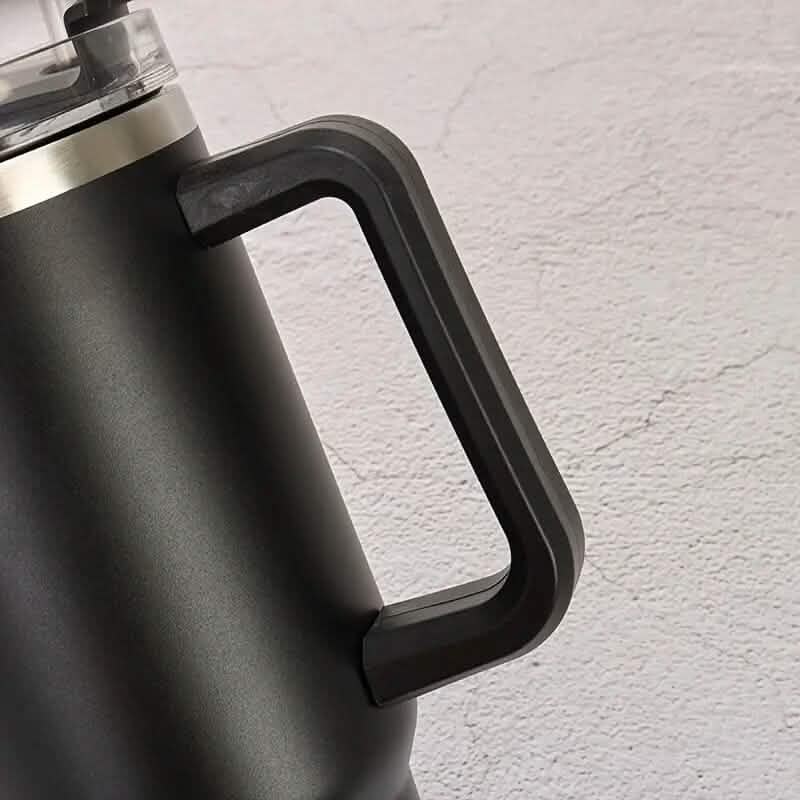 40oz Reusable Vacuum Tumbler with Insulated Double Wall and Cup Handle - A-1 Thread Vault