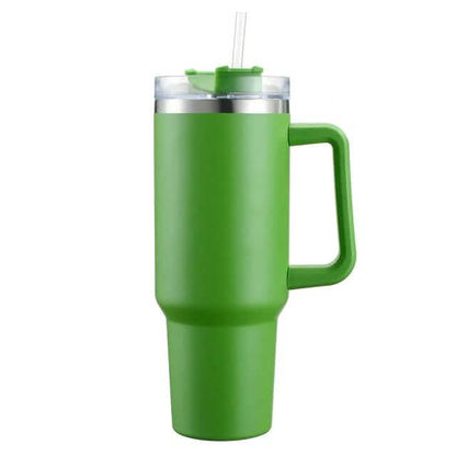 40oz Reusable Vacuum Tumbler with Insulated Double Wall and Cup Handle - A-1 Thread Vault