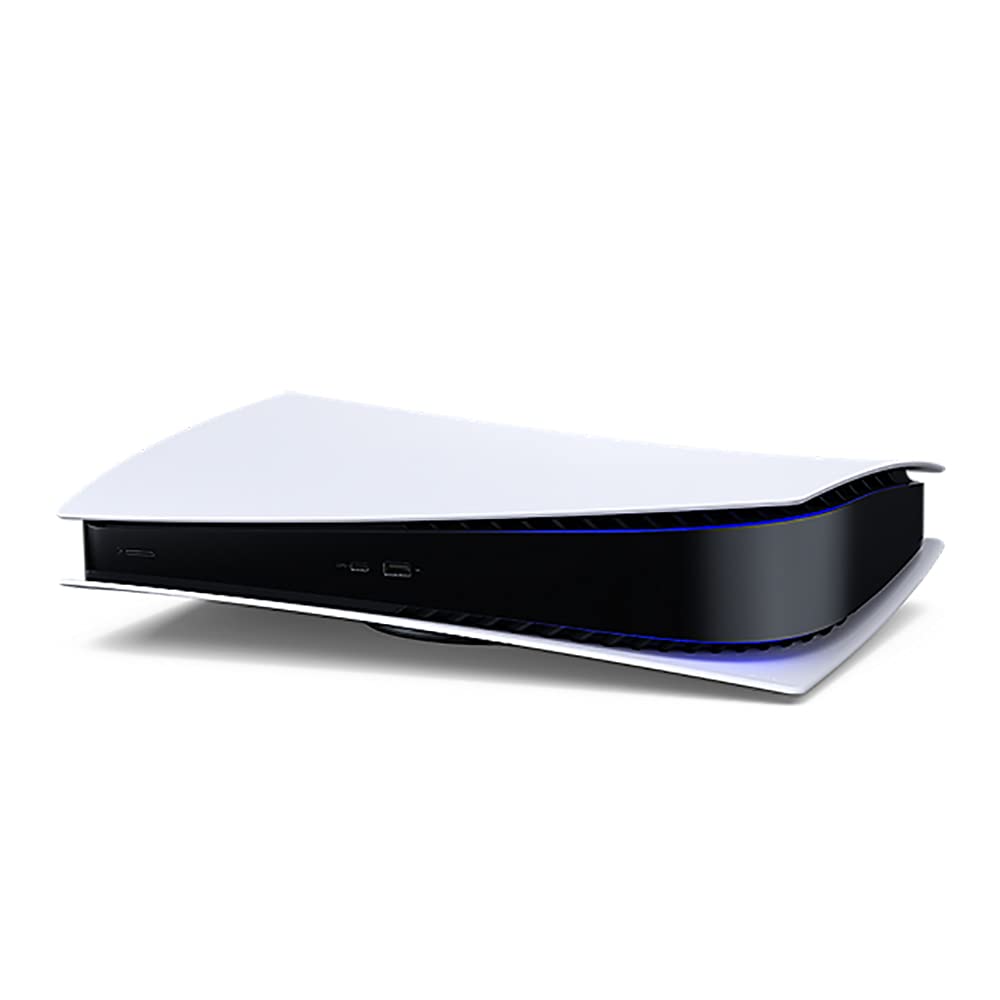 PS5 - Sony PlayStation 5 Digital Edition Gaming Console + Wireless Controller - 16GB GDDR6 RAM, 825GB SSD, 120Hz 8K Output, White (Used - Like New) - A-1 Thread Vault