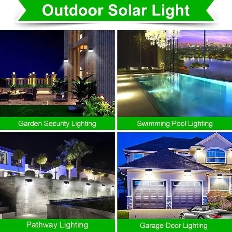 432 LED Solar Garden Wall Lights - A-1 Thread Vault