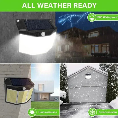 432 LED Solar Garden Wall Lights - A-1 Thread Vault
