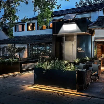 468 LED Solar Motion Sensor Security Outdoor Light - A-1 Thread Vault