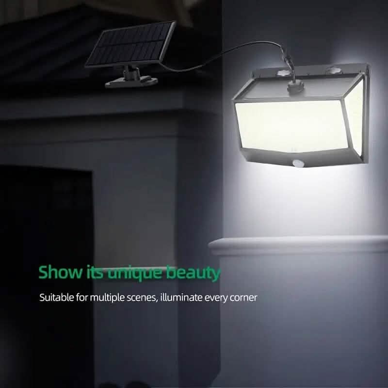 468 LED Solar Motion Sensor Security Outdoor Light - A-1 Thread Vault
