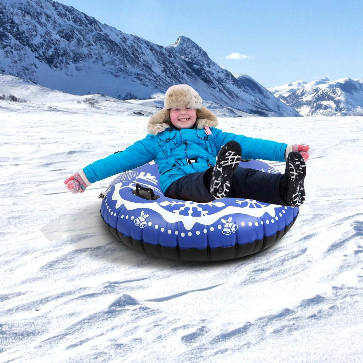 47-Inch Inflatable Snow Tube - A-1 Thread Vault