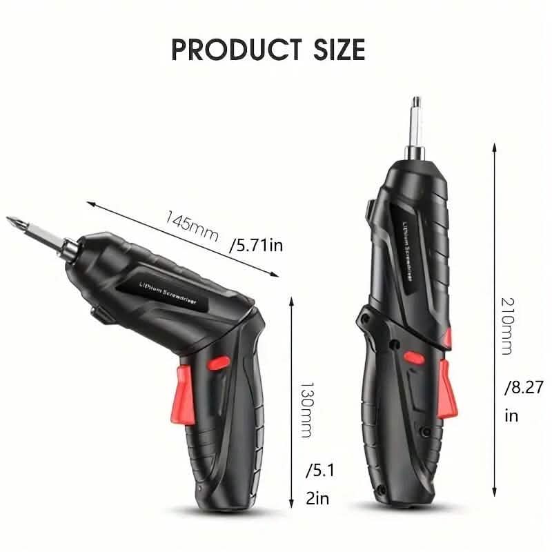 47-Piece Set: 3.6V Mini Household Electric Drill Power Tools - A-1 Thread Vault