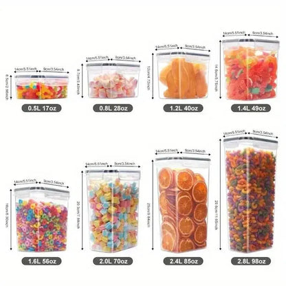 48-Piece Set: Food Storage Container Set, Fresh-Keeping and Easy-to-Secure Lids - A-1 Thread Vault