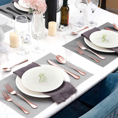48-Piece: Stainless Steel Silverware Cutlery Set - A-1 Thread Vault
