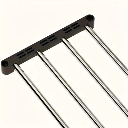 7-Tier Iron Shoe Rack – Space-Saving, Floor-Standing - A-1 Thread Vault