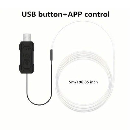 4.98 Meter Car Interior RGB LED Strip Lights - A-1 Thread Vault