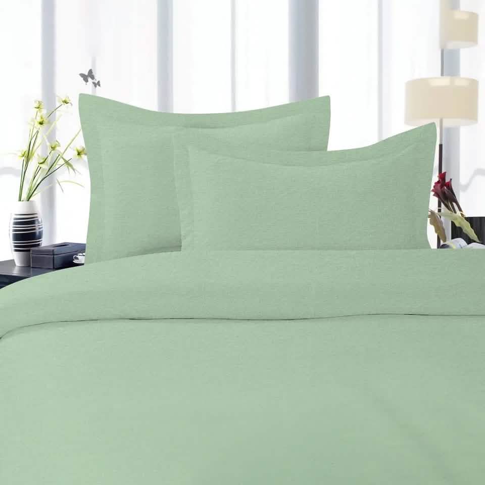 3-Piece: Bibb Home Heavyweight Flannel Duvet Cover Set - A-1 Thread Vault