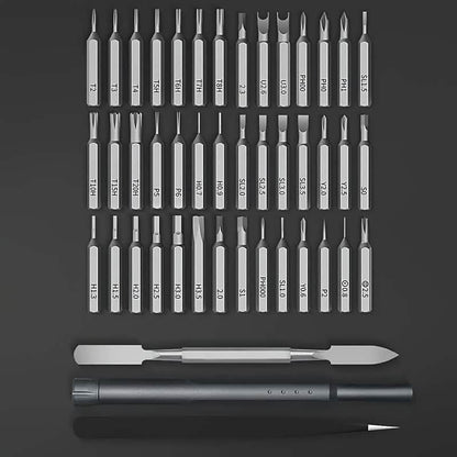 44-in-1 Magnetic Precision Screwdriver Set - A-1 Thread Vault