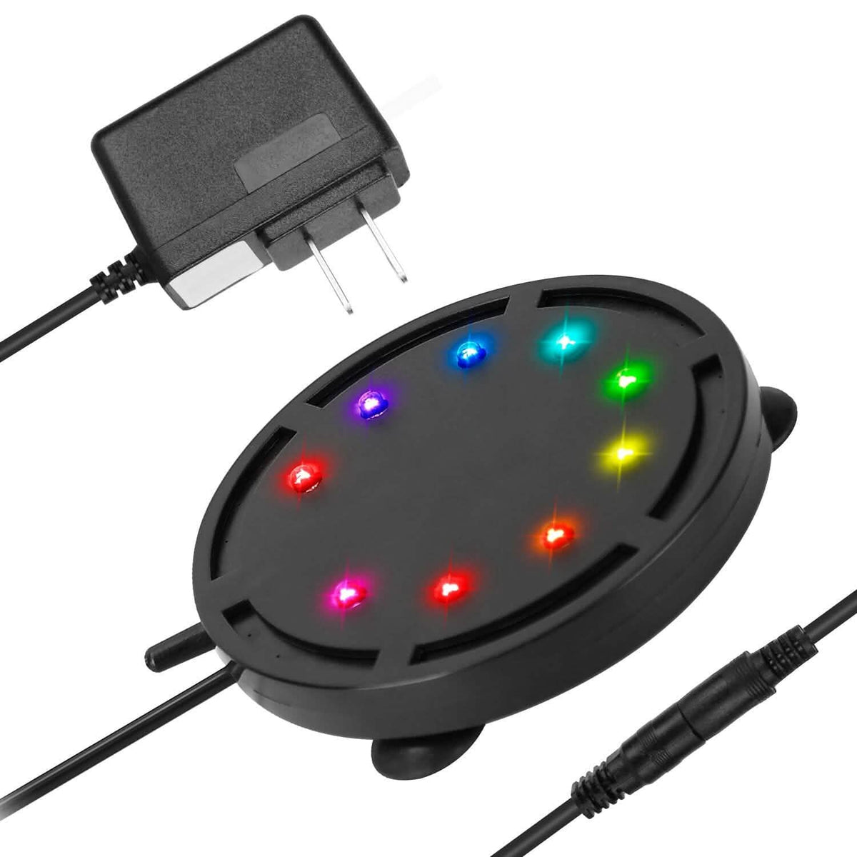 4in Multi-Colored LED Aquarium Air Bubble Lamp - A-1 Thread Vault
