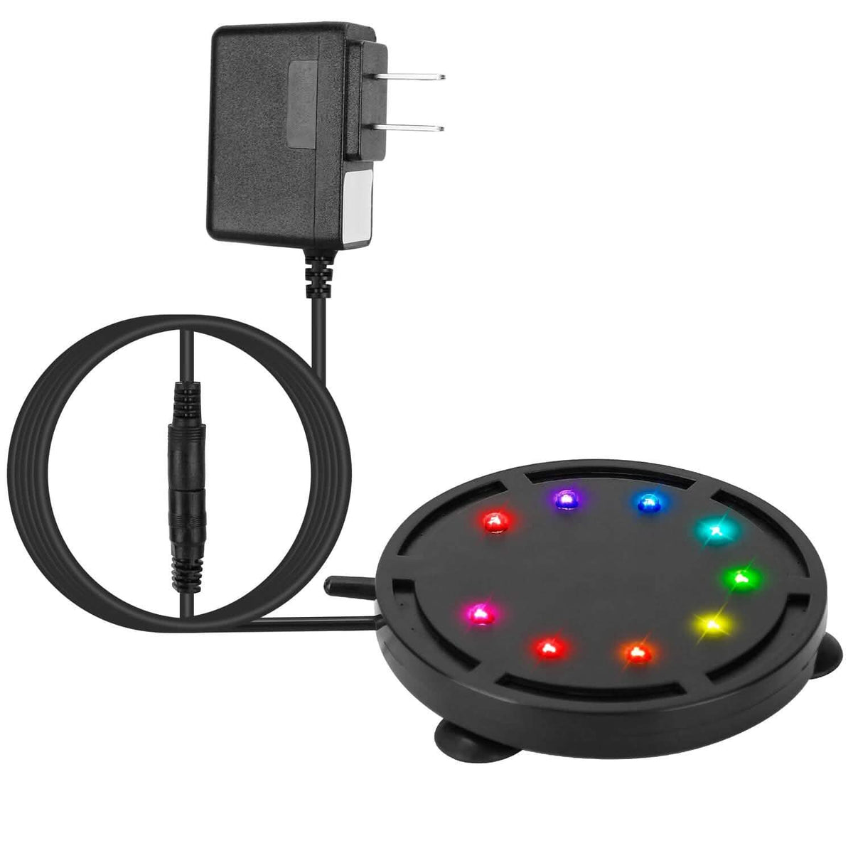 4in Multi-Colored LED Aquarium Air Bubble Lamp - A-1 Thread Vault