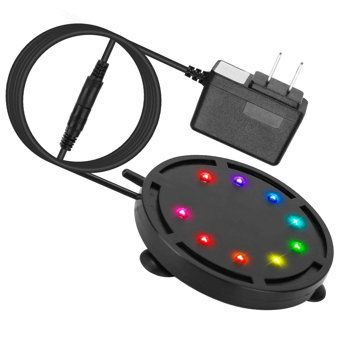 4in Multi-Colored LED Aquarium Air Bubble Lamp - A-1 Thread Vault