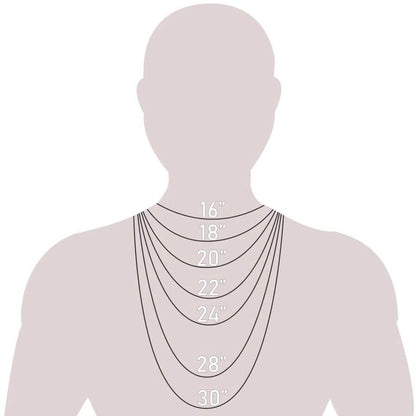 14K Yellow Gold Rope Diamond Cut Chain Necklace - A-1 Thread Vault