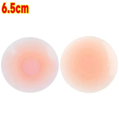 4PCS Women Lift Up Invisible Reusable Self Adhesive Silicone Breast Lift Tape Nipple Cover Chest Paste Push Up Party Dress Bras - A-1 Thread Vault