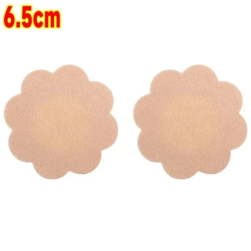 4PCS Women Lift Up Invisible Reusable Self Adhesive Silicone Breast Lift Tape Nipple Cover Chest Paste Push Up Party Dress Bras - A-1 Thread Vault
