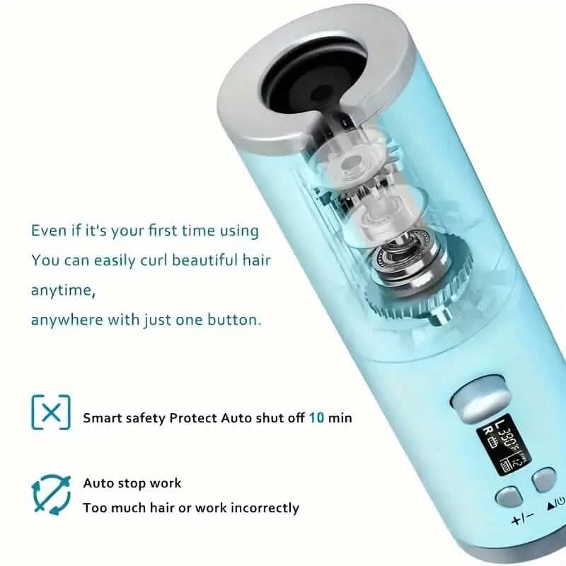 5 Heat Settings Auto-Curler for Luscious Locks - A-1 Thread Vault