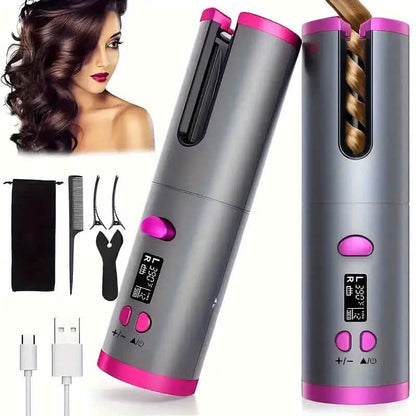 5 Heat Settings Auto-Curler for Luscious Locks - A-1 Thread Vault