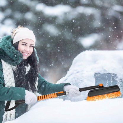 5-in-1 Detachable 180° Adjustable Ice Scraper Snow Shovel - A-1 Thread Vault