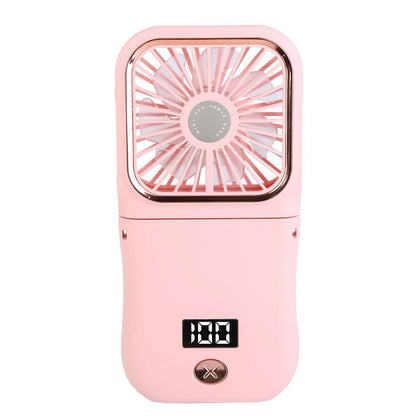 5-in-1 Folding Rechargeable Hands Free Mini Fan - A-1 Thread Vault