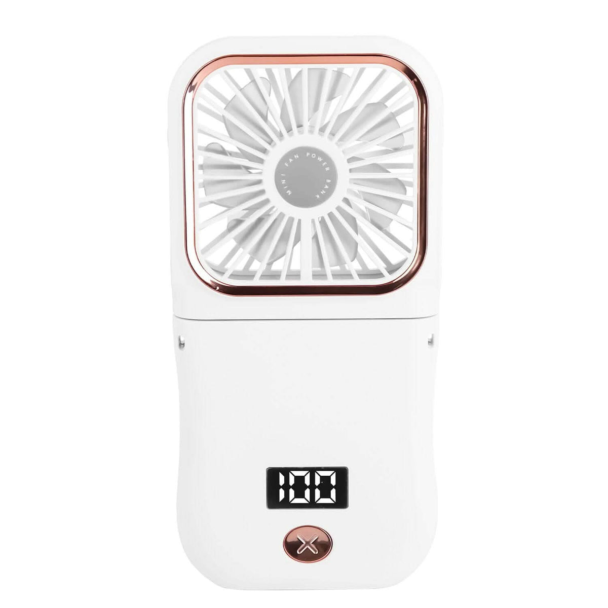 5-in-1 Folding Rechargeable Hands Free Mini Fan - A-1 Thread Vault